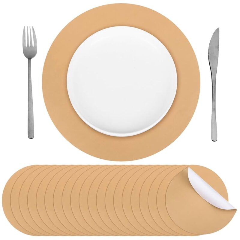 Letër rrumbullake për ushqime të skuqura – Diametër 20 cm (250 copë × 14 pako) – Kodi I-1390 - Image 2