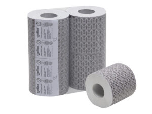 Letër higjienike TISSUE FLOWERS HOTEL – 250 fletë × 10 pako – Kodi C10105
