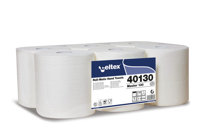 Letër duarsh MASTER 130 – Pa prerje – 130 m × 6 rrotulla – Kodi C40130