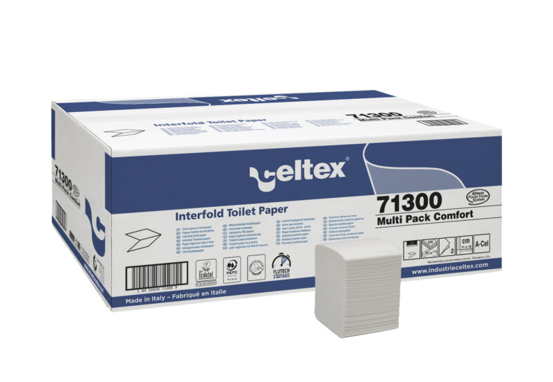 Letër higjienike MULTI PACK COMFORT – 250 fletë × 36 pako – Kodi C71300