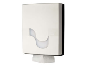 Dispenser MEGAMINI i bardhë për letra të palosura – Kodi C92120