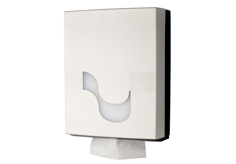 Dispenser MEGAMINI i bardhë për letra të palosura – Kodi C92120