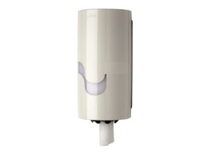 Dispenser MEGAMINI i bardhë për letër duarsh Mini Centerfeed – Kodi C92330