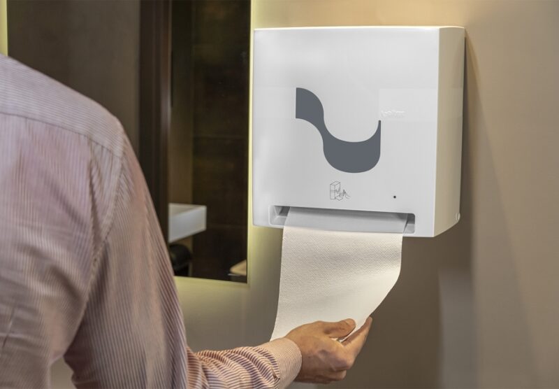 Dispenser E-CONTROL i bardhë me sensor – Kodi C95420 - Image 3
