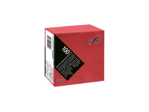 Peceta INFIBRA TOUCH – Red – 25×25 cm (100 copë × 30 pako) – Kodi I-0264