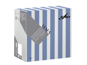 Peceta tavoline – INFIBRA VENUS– Chevron Blu – 39×39 cm (50 copë × 15 pako) – Kodi I-1913