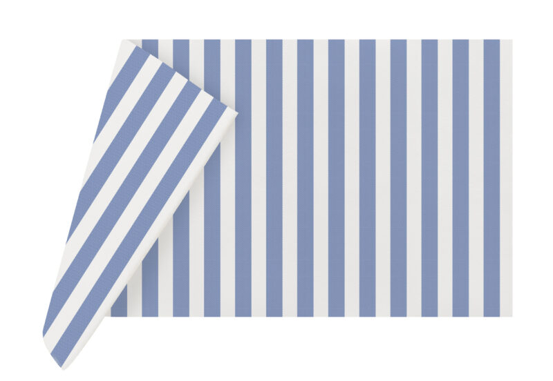 Mbulesë Tavoline dekorative INFIBRA VENUS – Chevrons Blu – 100×100 cm (25 copë × 2 pako) – Kodi I-1973