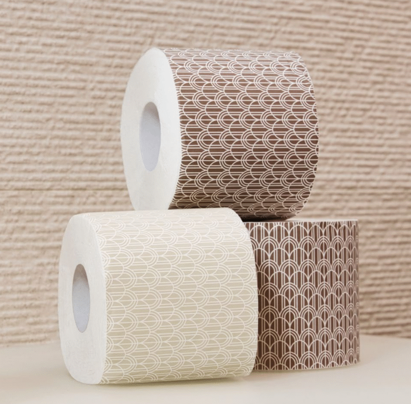 Letër higjienike TISSUE FLOWERS HOTEL – 180 fletë × 10 pako – Kodi C10100-CX - Image 2