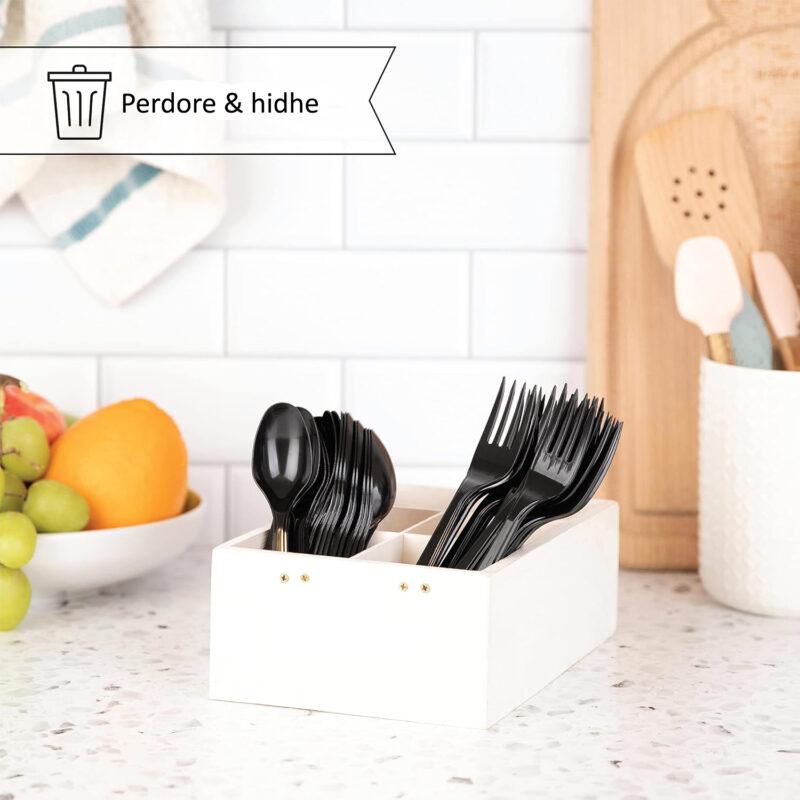 Pirun plastike e zezë (pako 50cp) - Image 3