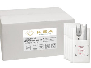 Peceta Xhep Airlaid 33 x 40 cm Ngjyrë e bardhë